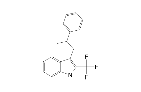 2-(TRIFLUOROMETHYL)-3-(2-PHENYLPROPYL)-INDOLE