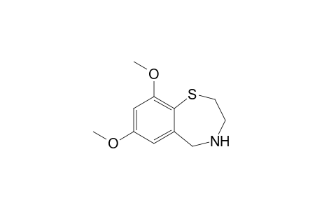 7,9-Dimethoxy-2,3,4,5-tetrahydro-1,4-benzothiazepine