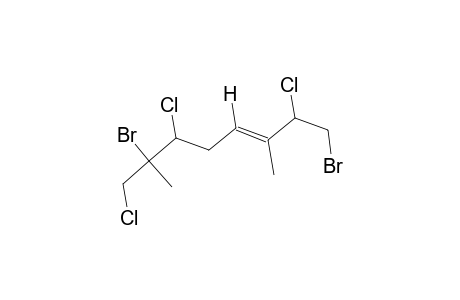 (3E,2R,6R,7S)-1,7-DIBROMO-2,6,8-TRICHLORO-3,7-DIMETHYLOCT-3-ENE