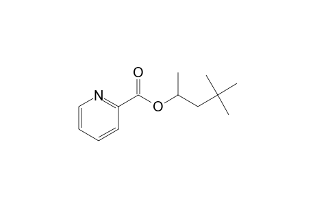 2-Pyridinecarboxylic acid, 4,4-dimethylpent-2-yl ester