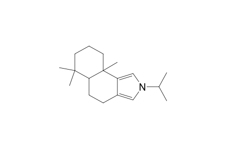N-Isopropyl-6,6,9a-trimethylpyrrolo[3,4-b]bicyclo[4.4,0]decane