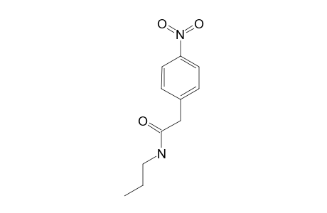 N-NORMAL-PROPYL-(4-NITROPHENYL)-ACETAMIDE