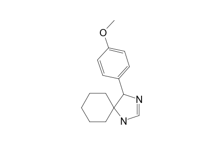 4-(4-methoxyphenyl)-1,3-diazaspiro[4.5]dec-2-ene