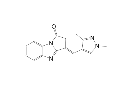 (3E)-3-[(1,3-dimethyl-1H-pyrazol-4-yl)methylene]-2,3-dihydro-1H-pyrrolo[1,2-a]benzimidazol-1-one