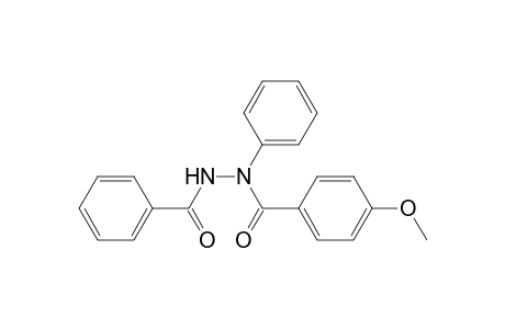 4-Methoxy-N-phenyl-N'-(phenylcarbonyl)benzohydrazide