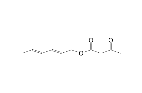 (E,E)-(Hexa-2,4-dienyl) 3-oxobutyrate