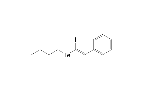 1-Iodo-1-butyltelluro-2-phenylethene