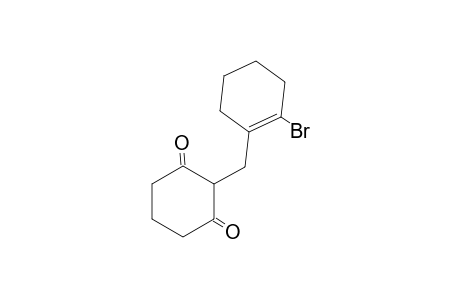 2-[(2-bromanylcyclohexen-1-yl)methyl]cyclohexane-1,3-dione