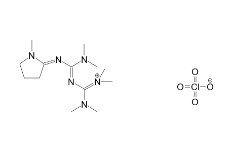 1,1,3-Tri(dimethylamino)-5-(1-methylpyrrolidinyl)-2,4-diazabuta-2,4-dien-1-ylium perchlorate