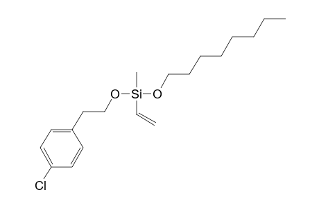 Silane, methylvinyl(2-(4-chlorophenyl)ethoxy)octyloxy-