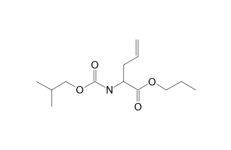 L-Allylglycine, N-isobutoxycarbonyl-, propyl ester