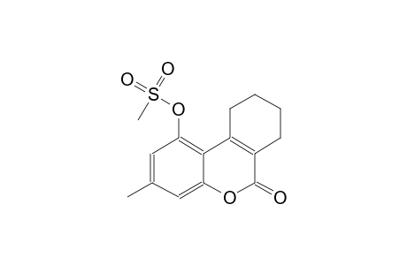 6H-dibenzo[b,d]pyran-6-one, 7,8,9,10-tetrahydro-3-methyl-1-[(methylsulfonyl)oxy]-