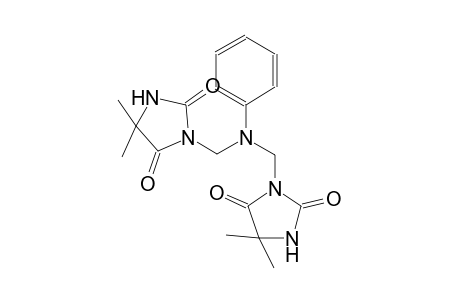 2,4-imidazolidinedione, 3-[[[(4,4-dimethyl-2,5-dioxo-1-imidazolidinyl)methyl]phenylamino]methyl]-5,5-dimethyl-