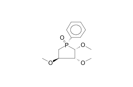 T-2,T-3,C-4-TRIMETHOXY-1-PHENYLPHOSPHOLANE-R-1-OXIDE