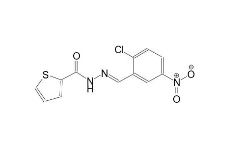 N'-[(E)-(2-chloro-5-nitrophenyl)methylidene]-2-thiophenecarbohydrazide