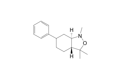 rac-(3aR,7aR)-1,3,3-trimethyl-6-phenyloctahydrobenzo[c]isoxazole