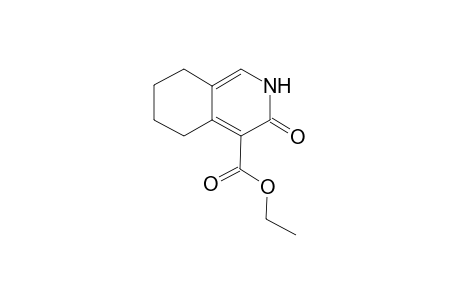 3-keto-5,6,7,8-tetrahydro-2H-isoquinoline-4-carboxylic acid ethyl ester