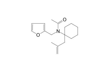 N-(2-furanylmethyl)-N-[1-(2-methylprop-2-enyl)cyclohexyl]acetamide
