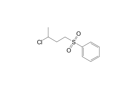 3-Chlorobutyl phenyl sulfone