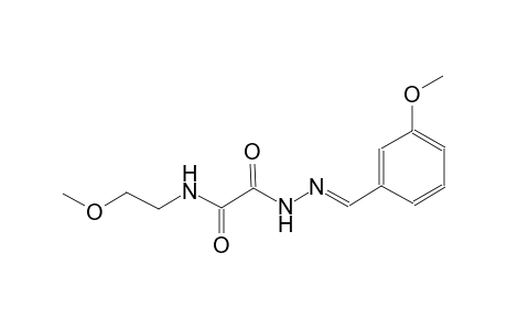 acetic acid, [(2-methoxyethyl)amino]oxo-, 2-[(E)-(3-methoxyphenyl)methylidene]hydrazide