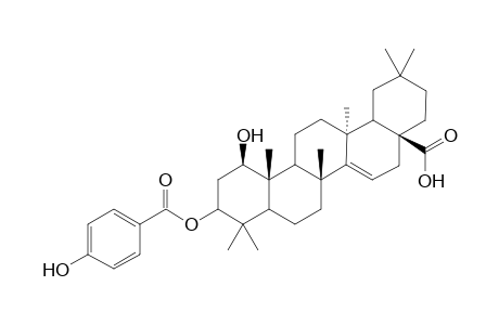 1.beta.-Hydroxy-aleuritolic Acid - 3-(p-Hydroxybenzoate)