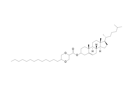 Cholesteryl 5-tridecyl-2,4-dioxane-2-carboxylate