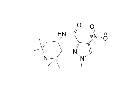 1-methyl-4-nitro-N-(2,2,6,6-tetramethyl-4-piperidinyl)-1H-pyrazole-3-carboxamide