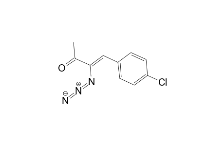 (Z)-3-azido-4-(4-chlorophenyl)-3-buten-2-one