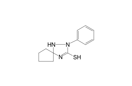2-Phenyl-1,2,4-triazaspiro[4.4]non-3-en-3-yl hydrosulfide