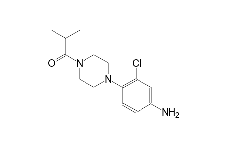 3-chloro-4-(4-isobutyryl-1-piperazinyl)aniline