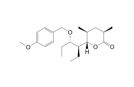 (2R,4S,5S,,6S,7S)-6Ethyl-7-(4-methoxybenzyloxy)-2,4-dimethylnonan-5-olede