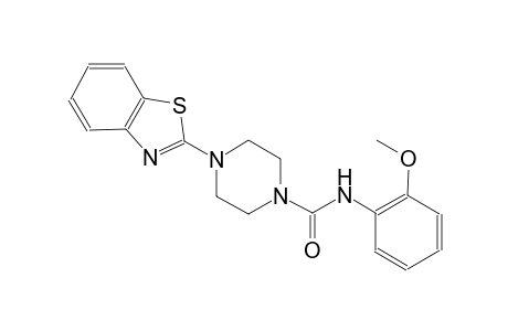 1-piperazinecarboxamide, 4-(2-benzothiazolyl)-N-(2-methoxyphenyl)-