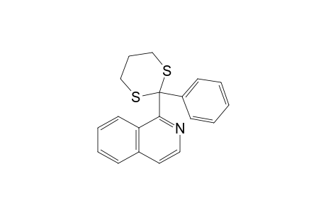1-(2'-Phenyl-1',3'-dithian-2'-yl)-isoquinoline