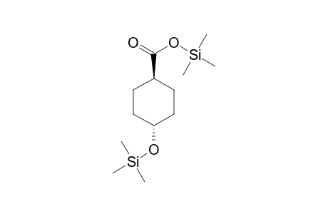 trans-4-Hydroxycyclohexanecarboxylicacid 2TMS