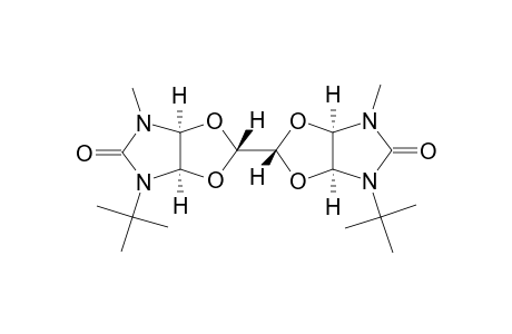 3,3'-BI-(6-TERT.-BUTYL-8-METHYL-2,4-DIOXA-6,8-DIAZABICYCLO-[3.3.0]-OCTAN-7-ONE