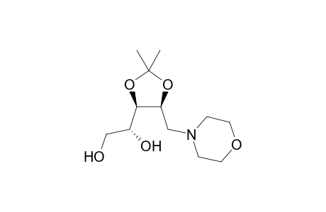 (2R,3R,4S)-5-Morpholino-1,2-dihydroxy-O-3,4-isopropylidenepentane