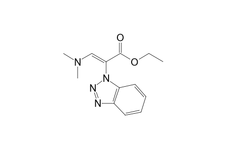 Ethyl 1-(1H-benzotriazol-1-yl)-2-dimethylaminoacrylate