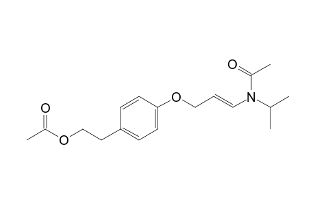 1-(2-Acetoxyethyl)-4-[3-acetyl(isopropyl)aminoprop-2-enyloxy]benzene