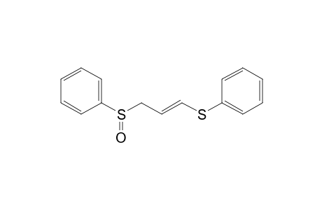3-Phenylsulfinyl-1-phenylthiopropene