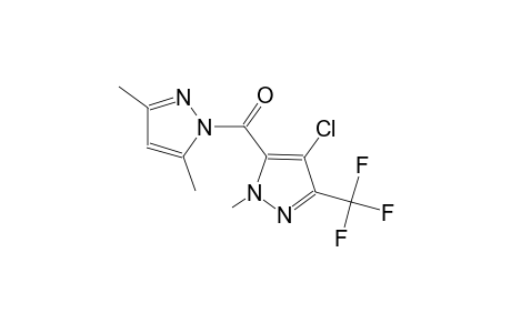 4-chloro-5-[(3,5-dimethyl-1H-pyrazol-1-yl)carbonyl]-1-methyl-3-(trifluoromethyl)-1H-pyrazole