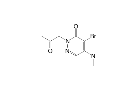 5-BROMO-4-METHYLAMINO-1-(2-OXOPROPYL)-PYRIDAZIN-6-ONE
