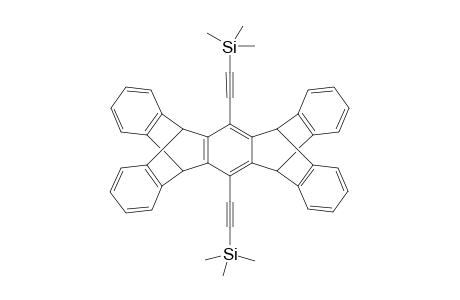Bis[(trimethylsilyl)ethynyl]-iptycene-(tetrabenzo)