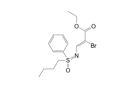 (Z)- N-(2-Bromo-2-ethoxycarbonyl)vinyl-S-phenyl-S-(n-butyl) sulfoximine