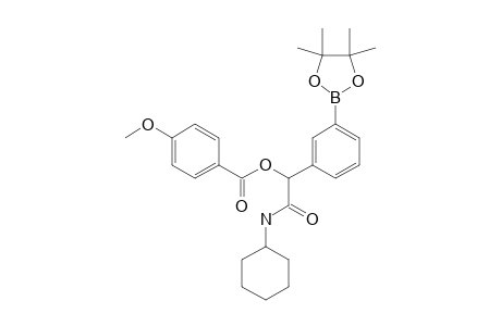 2-(CYCLOHEXYLAMINO)-2-OXO-1-[3-(4,4,5,5-TETRAMETHYL-1,3,2-DIOXABOROLAN-2-YL)-PHENYL]-ETHYL-4-METHOXY-BENZOATE