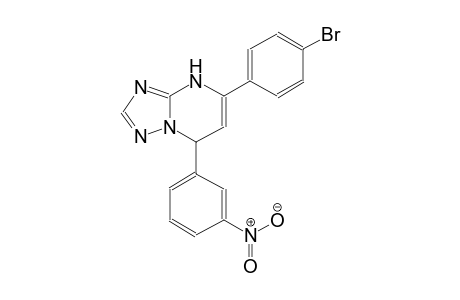 [1,2,4]triazolo[1,5-a]pyrimidine, 5-(4-bromophenyl)-4,7-dihydro-7-(3-nitrophenyl)-