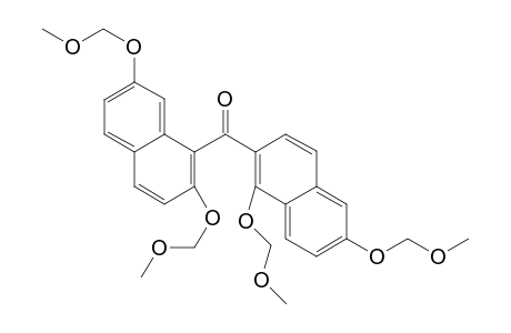 (2,7-Bis-methoxymethoxy-naphthalen-1-yl)-(1,6-bis-methoxymethoxy-naphthalen-2-yl)-methanone