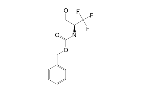 (-)-(2R)-2-(N-BENZYLOXYCARBONYL)-AMINO-3,3,3-TRIFLUOROPROPANOL