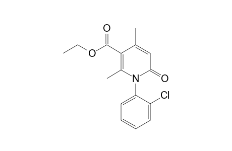 N-(2'-chlorophenyl)-5-carbethoxy-4,6-dimethyl-1,2-dihydropyrid-2-one