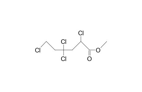 2,4,4,6-Tetrachloro-hexanoic acid, methyl ester