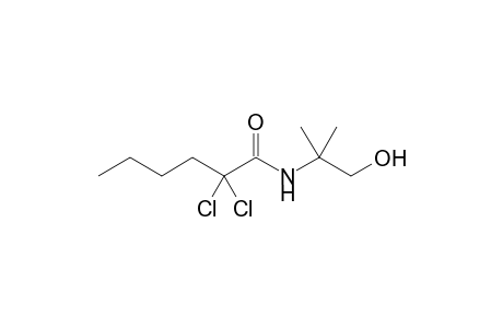 2,2-bis(chloranyl)-N-(2-methyl-1-oxidanyl-propan-2-yl)hexanamide